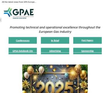 GPA Europe January 2025 Newsletter